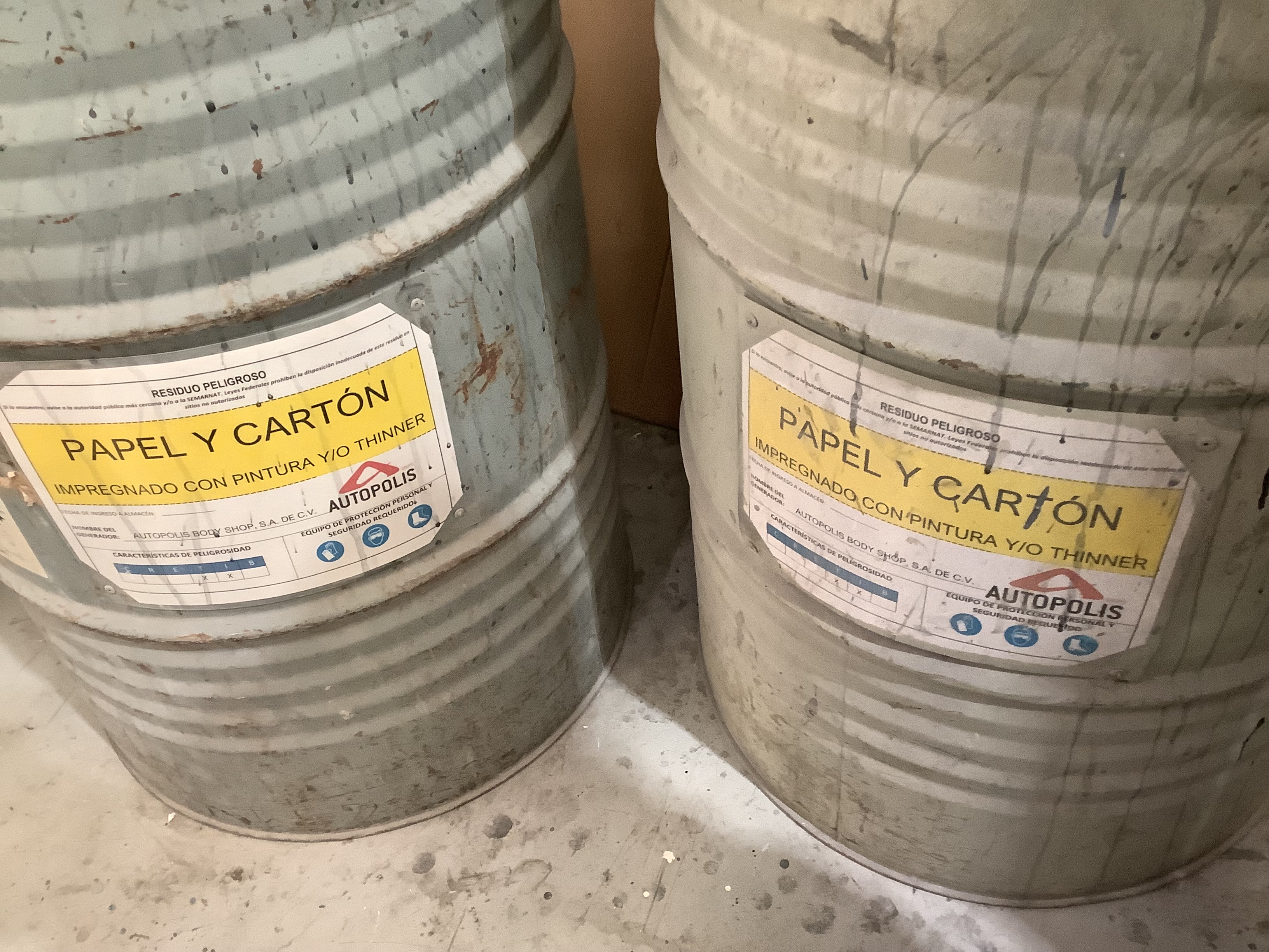Etiquetado de contenedores